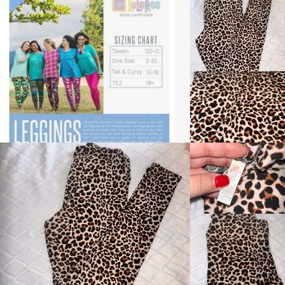 🐆LULAROE NWOT ANIMAL LEGGINGS
